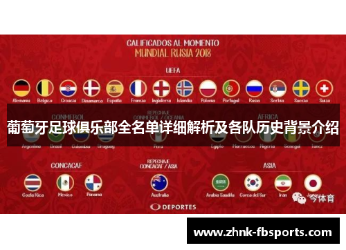 葡萄牙足球俱乐部全名单详细解析及各队历史背景介绍
